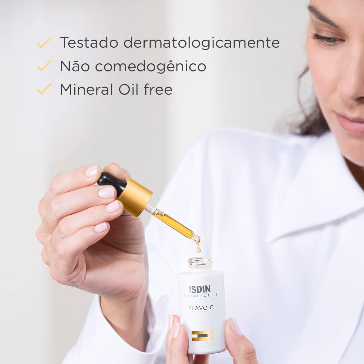 ISDIN Sérum Facial Antioxidante com Vitamina C Isdinceutics Flavo-C - 30ml - Image 5