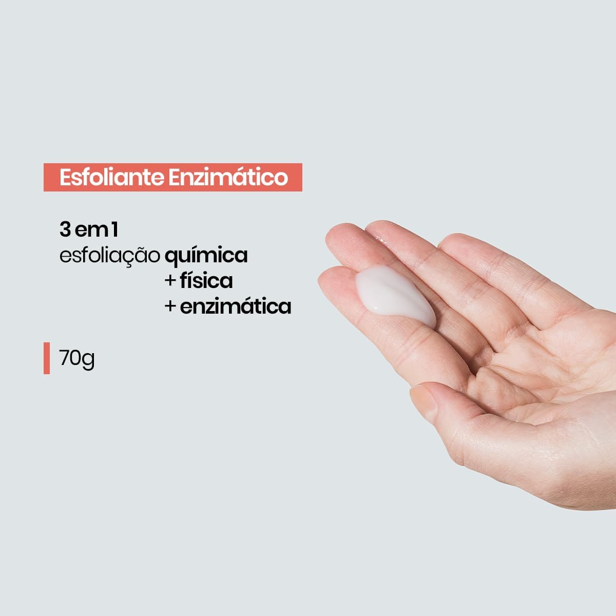 Esfoliante Enzimático 70g - Enzimas de Romã + Partículas de Bambu - Image 4