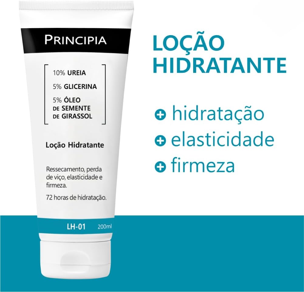 PRINCIPIA, Loção Hidratante Corporal c/ 10% Ureia LH-01 200ml - Image 3