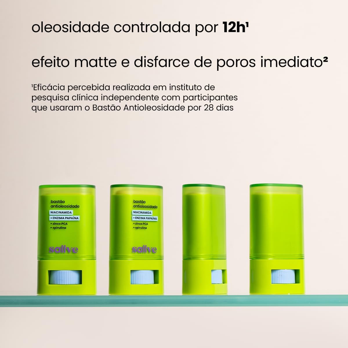 Sallve Bastão Antioleosidade 15g Com Niacinamida - Image 5