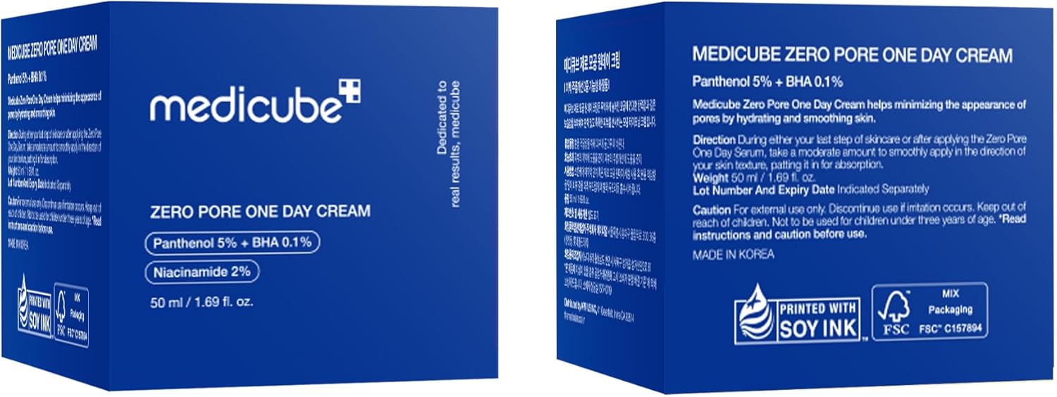 medicube Medicube Zero Pore One-Day Cream 1,7 Fl.Oz - Image 7