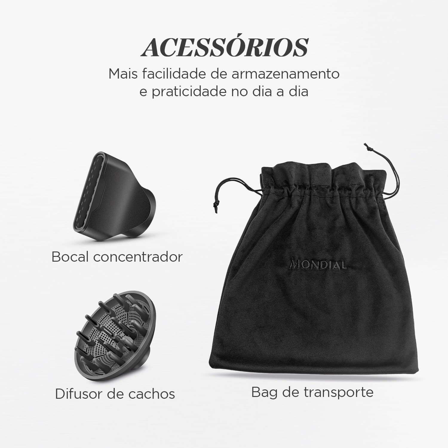 Secador Mondial Ultra Sonic By Juliette BLDC com Cabo Dobrável 127V - SCP-JU-04-US - Image 8