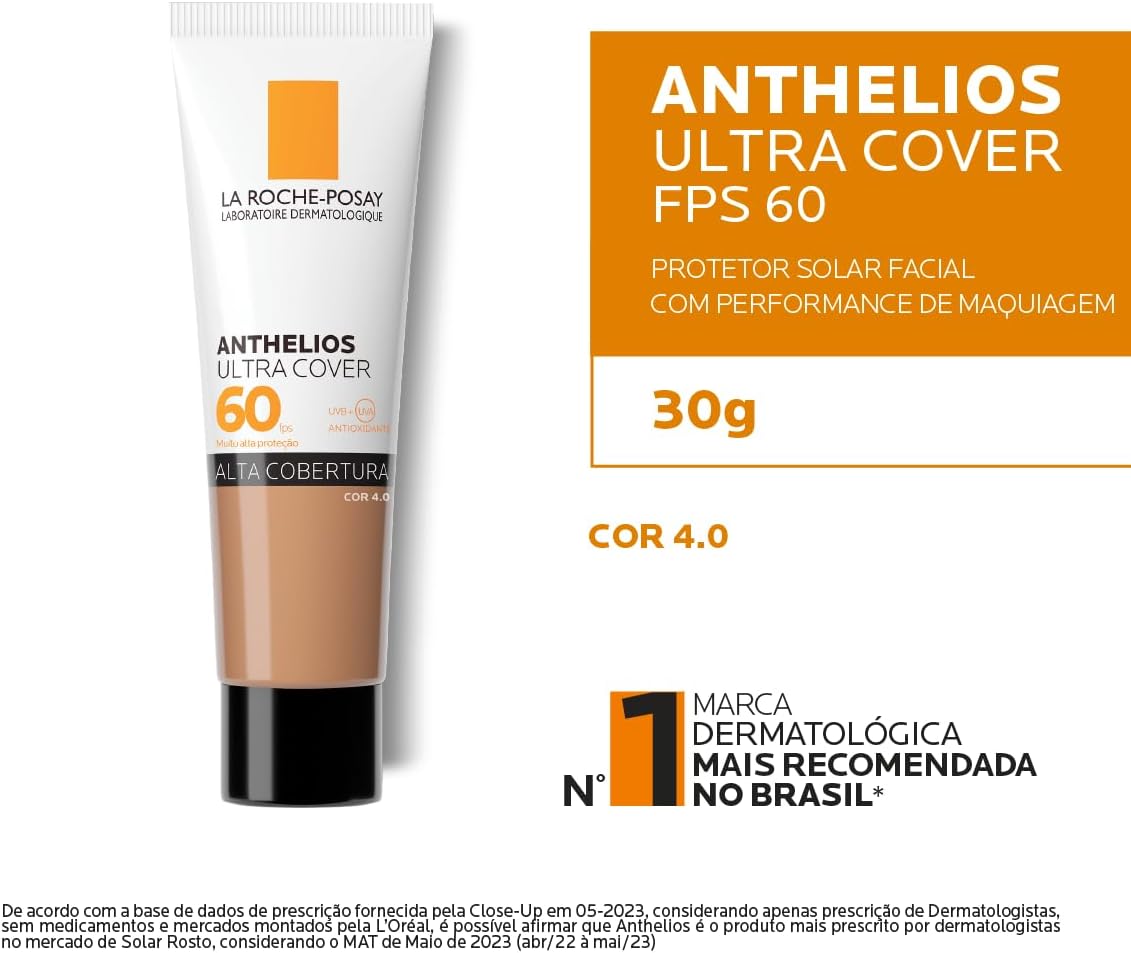 La Roche-Posay, Ultra Cover, Protetor Solar com Cor, FPS60, 30g - Image 48