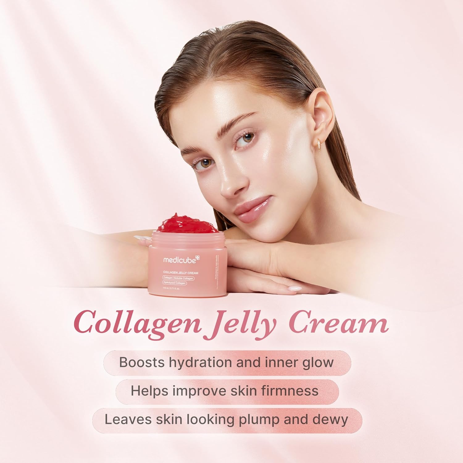 medicube Creme De Gelatina De Colágeno - Niacinamida E Colágeno Hidrolisado Liofilizado - Image 3