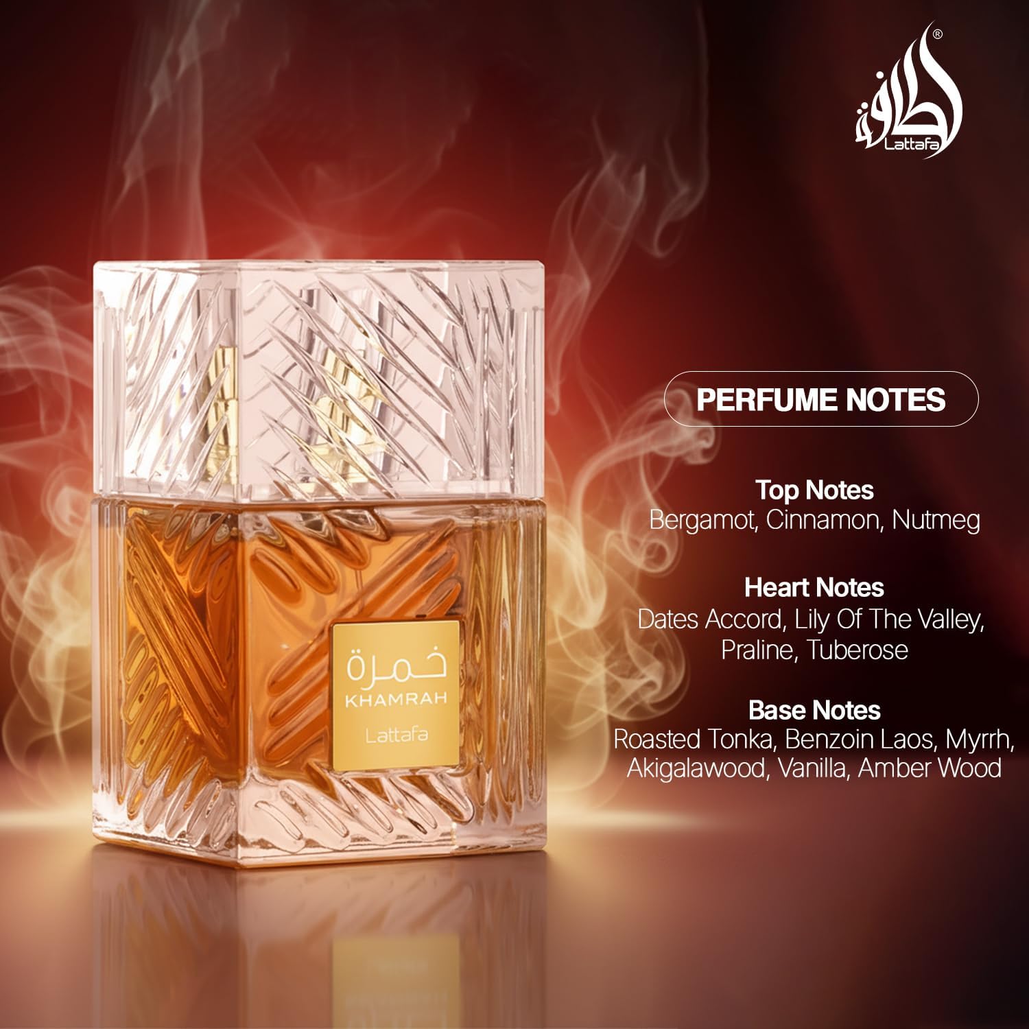 Lattafa Khamrah Eau de Parfum 100ml - Image 4
