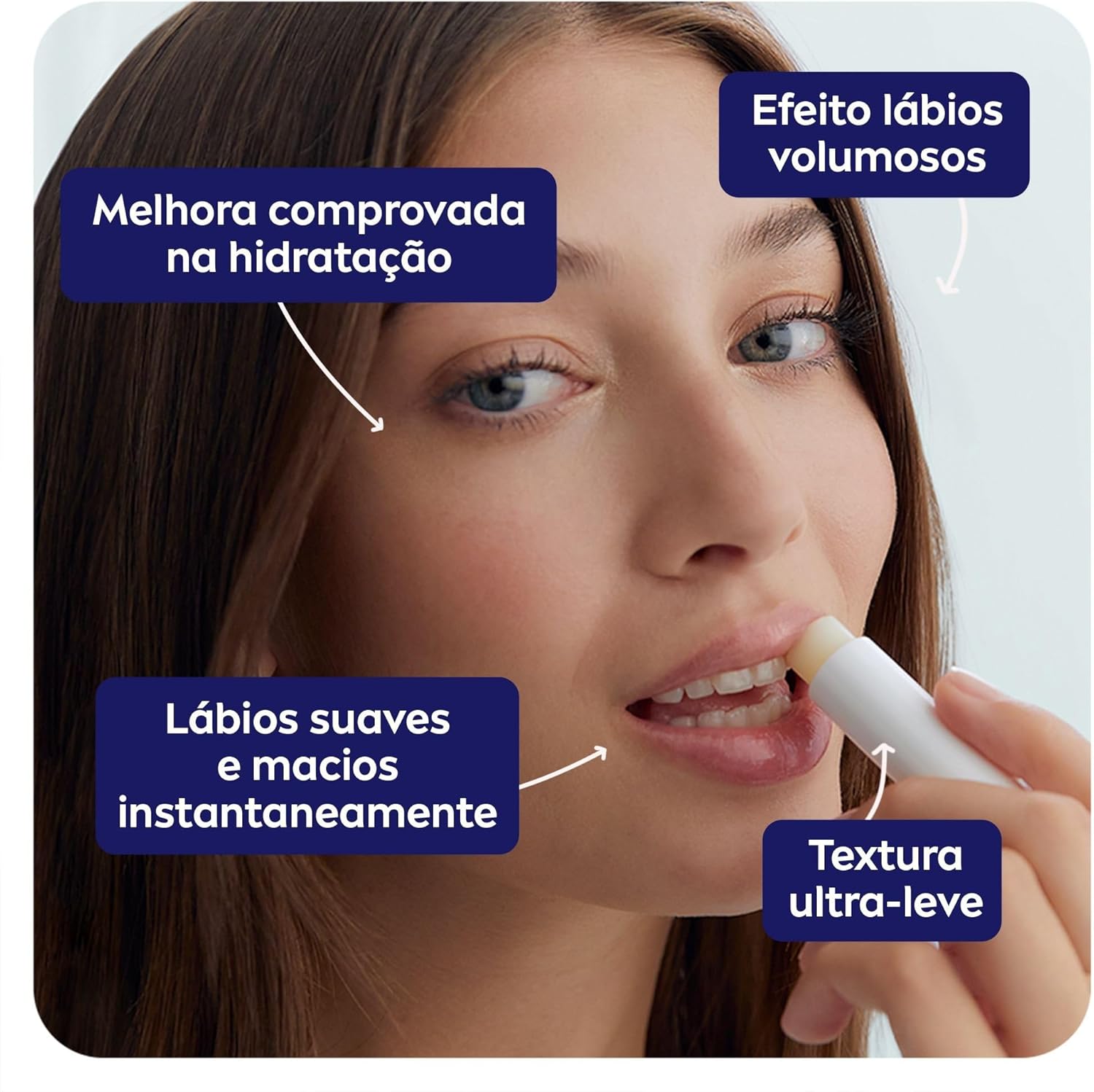 NIVEA Hidratante Labial Ultra Hialurônico 5,2g - Image 7
