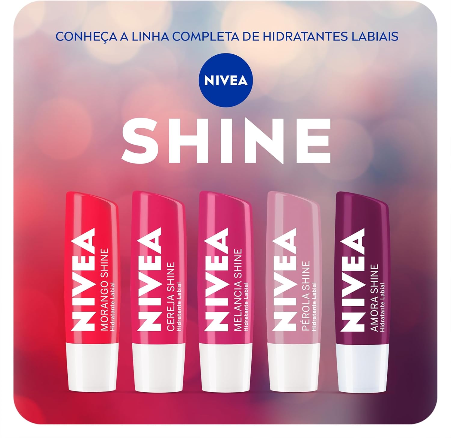 NIVEA Hidratante Labial Cereja Shine 4,8g - Image 9