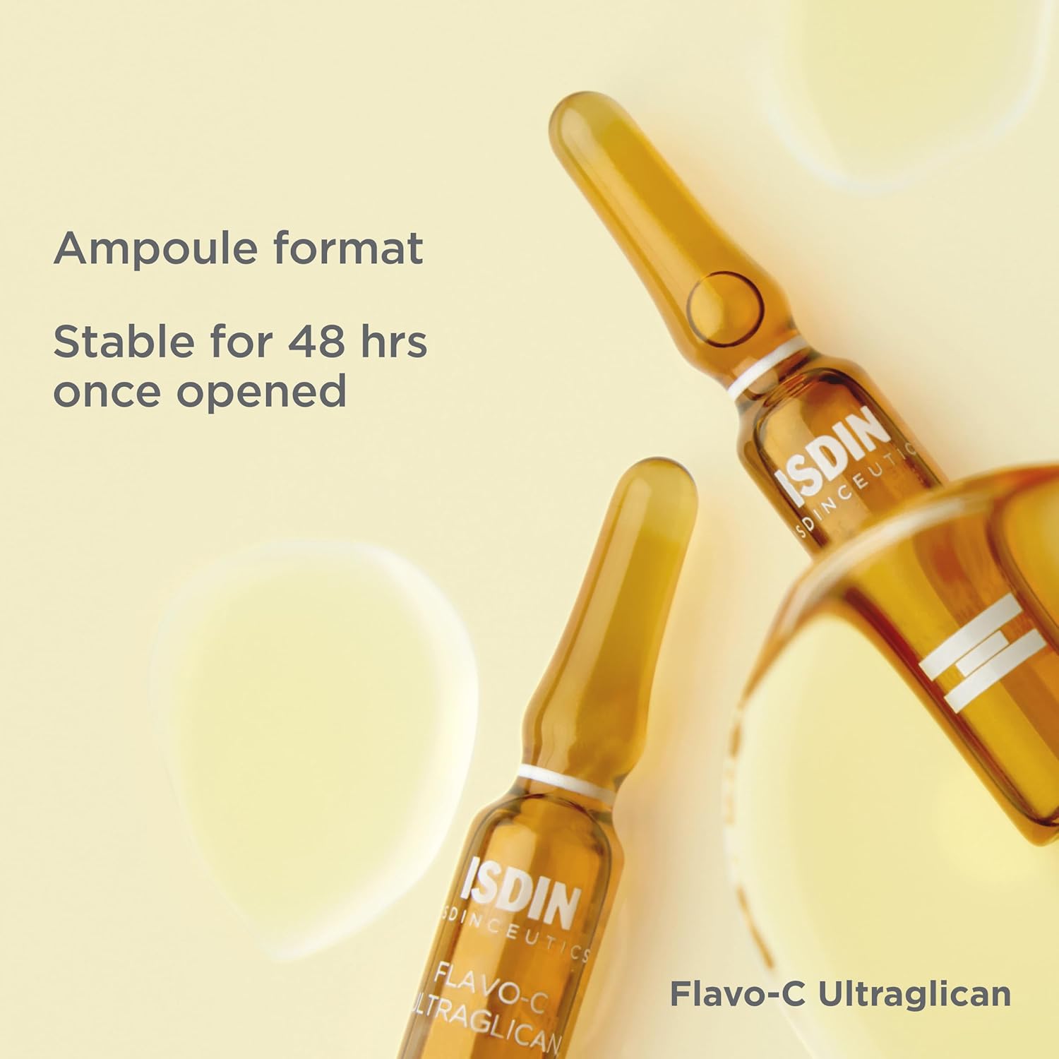 ISDIN Sérum Antioxidante com Vitamina C Isdinceutics Flavo-C Ultraglican - 10 unidades - Image 5