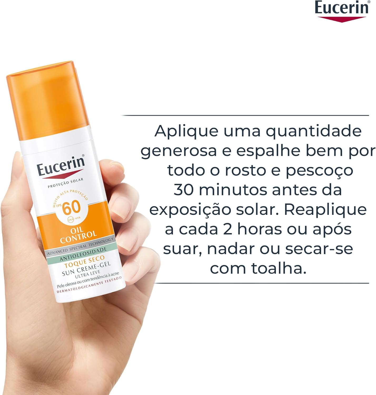 EUCERIN Protetor Solar Facial Oil Control FPS 60 50ml - Image 7
