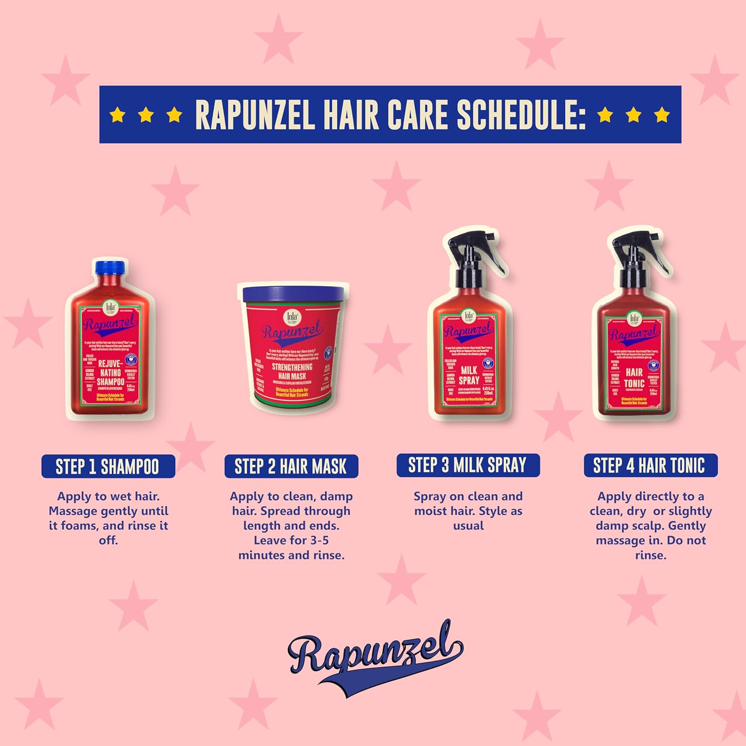 Rapunzel Milk Leave-in Spray 250ml , Lola Cosmetics - Image 8