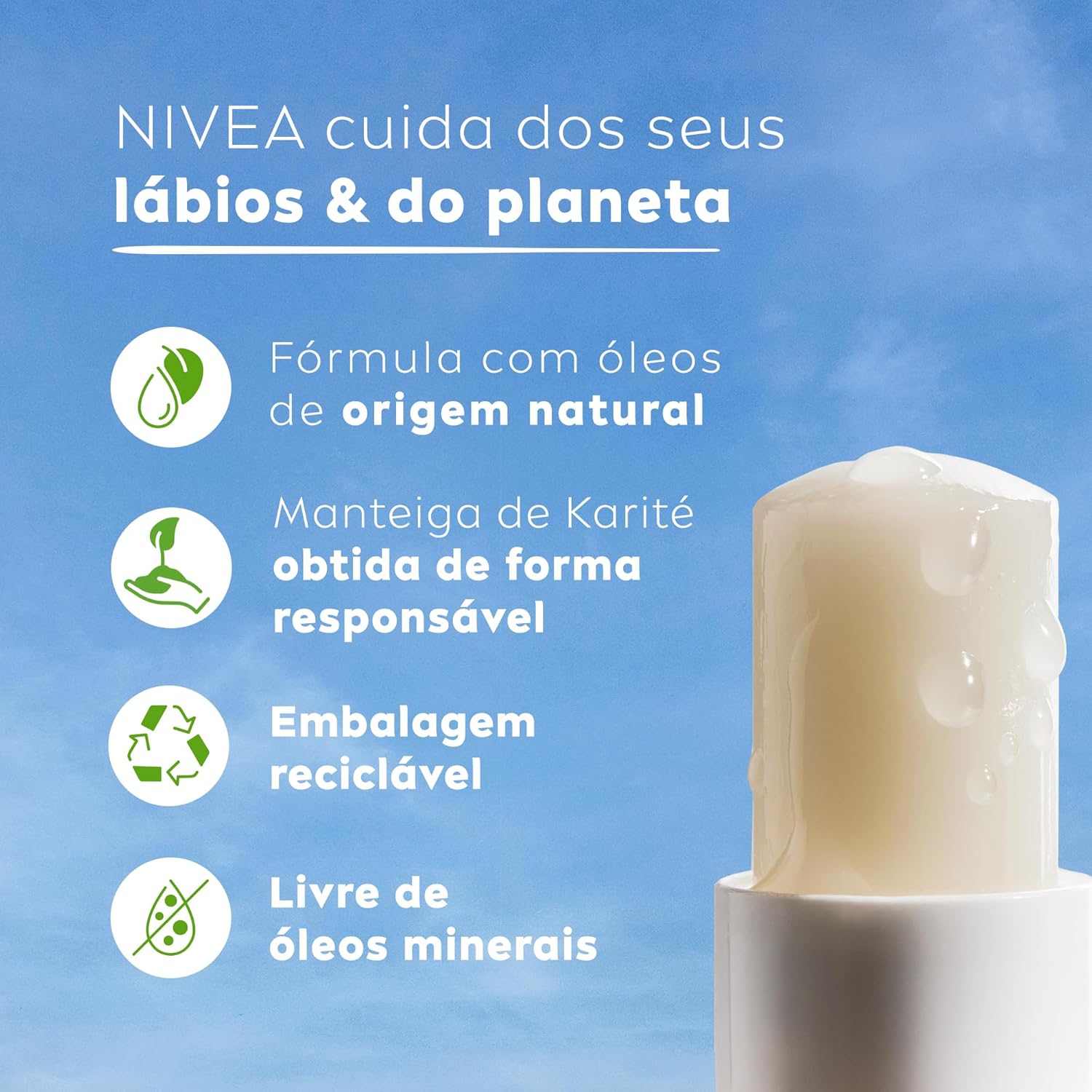 NIVEA Hidratante Labial Original Care 4,8g - Image 6