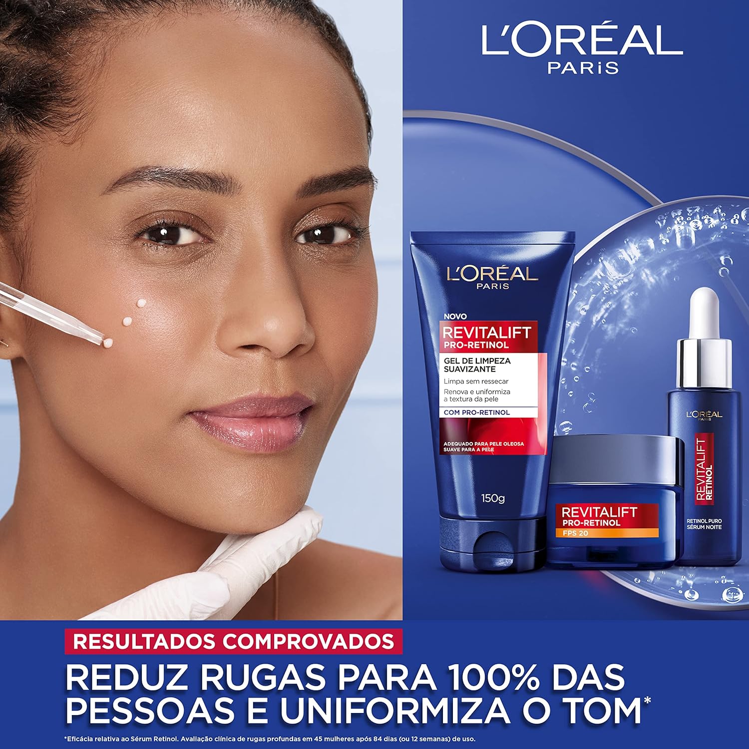 Gel de Limpeza Facial Suavizante Revitalift Retinol 150g - Image 6