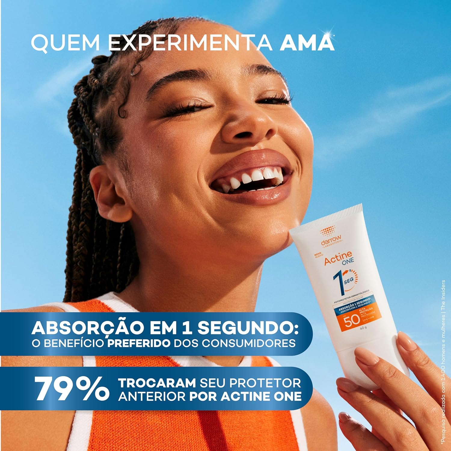 Darrow Actine One Protetor Solar Facial FPS50, 40g - Image 5