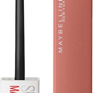 Maybelline SuperStay Matte Ink Batom Líquido Matte Longa Duração 16H com Aplicador Preciso, 5ml - Seductress